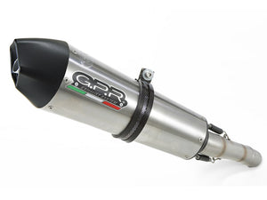 GPR Suzuki RV125 Van Van Slip-on Exhaust "GPE Anniversary Titanium" – Accessories in the 2WheelsHero Motorcycle Aftermarket Accessories and Parts Online Shop