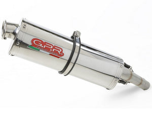 GPR Suzuki GSF1200 Bandit (01/06) Slip-on Exhaust "Trioval" (EU homologated)