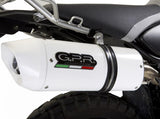 GPR Yamaha XG250 Tricker Full Exhaust System "Albus Ceramic" (EU homologated)