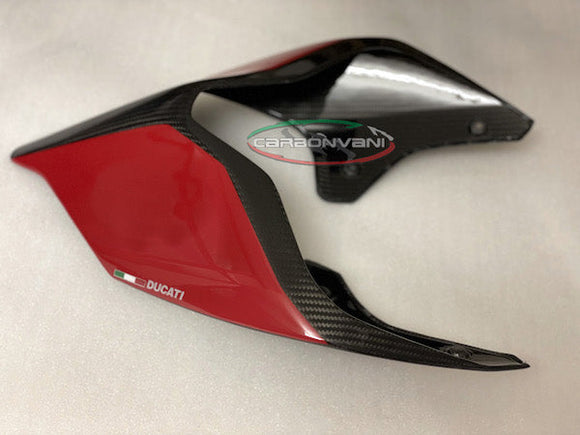 CARBONVANI Ducati Panigale V2 (2020+) Carbon Tail (glossy red in twill)
