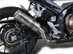 GPR Honda CB500F (2019 – ) Slip-on Exhaust "M3 Titanium Natural" (EU homologated) – Accessories in the 2WheelsHero Motorcycle Aftermarket Accessories and Parts Online Shop