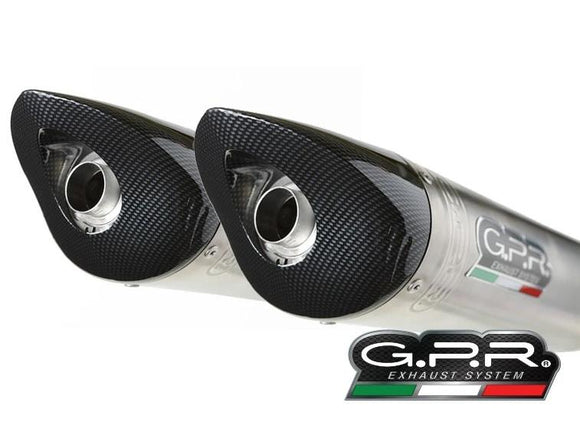 GPR Ducati Multistrada 1100 Dual Slip-on Exhaust 