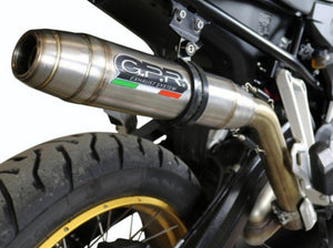 GPR Kawasaki KLE 300 Versys-X Slip-on Exhaust "Deeptone Inox" (EU homologated)