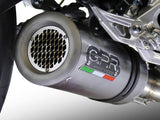 GPR Ducati Hypermotard 821 Slip-on Exhaust "M3 Titanium Natural" (EU homologated)