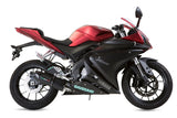 GPR Yamaha YZF-R125 (14/18) Full Exhaust System "Furore Nero" (EU homologated)